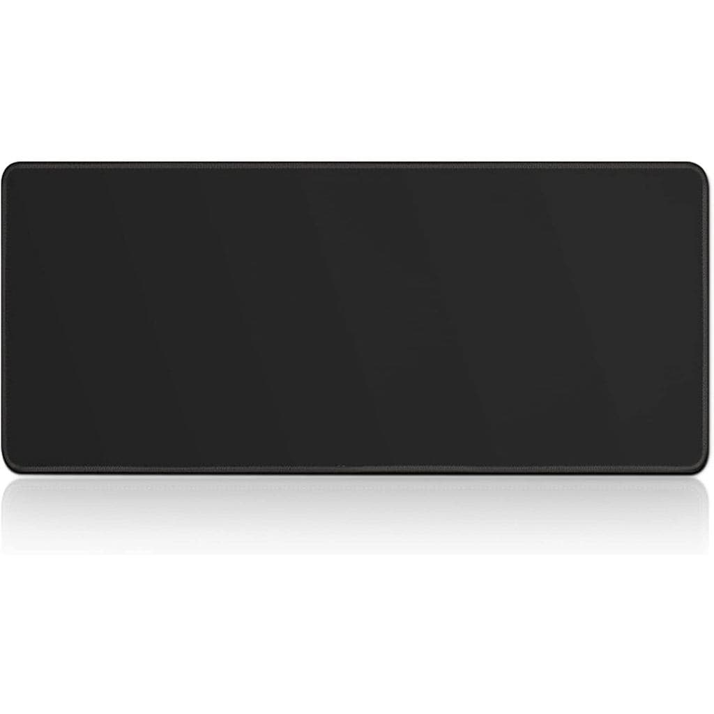 Mousepad Grande Preto para Jogos, 31,5x11,8 Polegadas, Mousepads em Branco para Sublimação para Impressão de Imagens, Lo