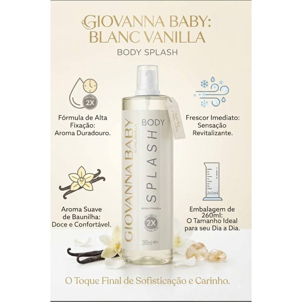 Body Splash  Blanc Vanila GIO baby