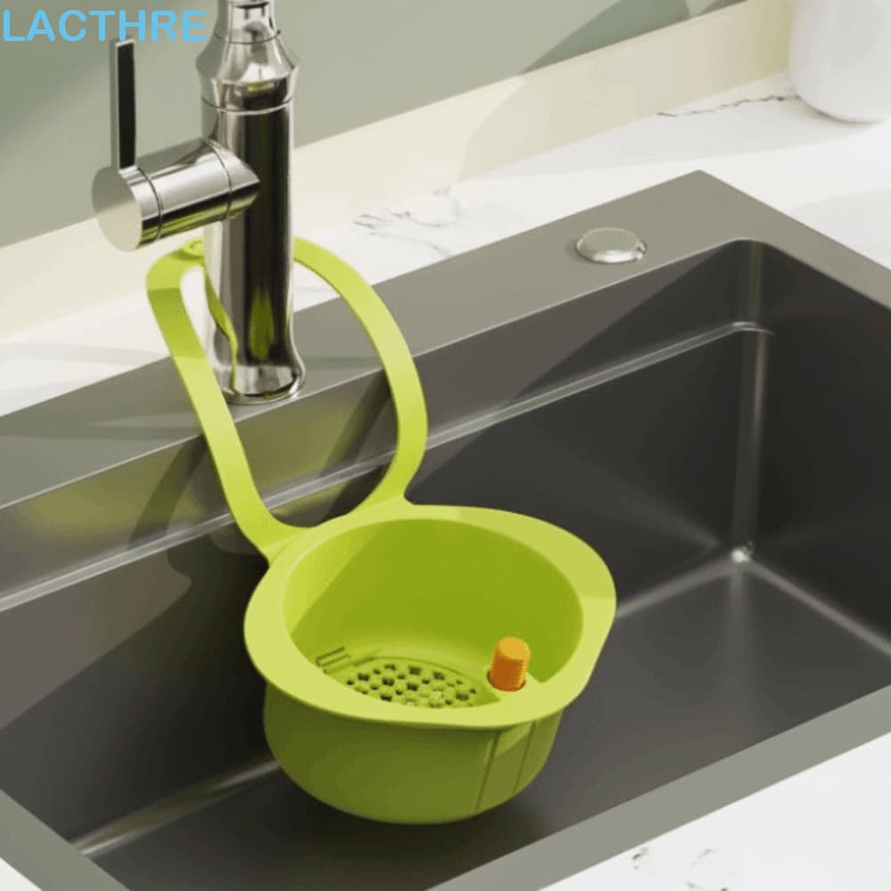 Cesta De Drenagem De Pia LACTHRE 4PCS , Rack De Filtro De Sucata De Alimentos Removível Suspenso , Multifuncional