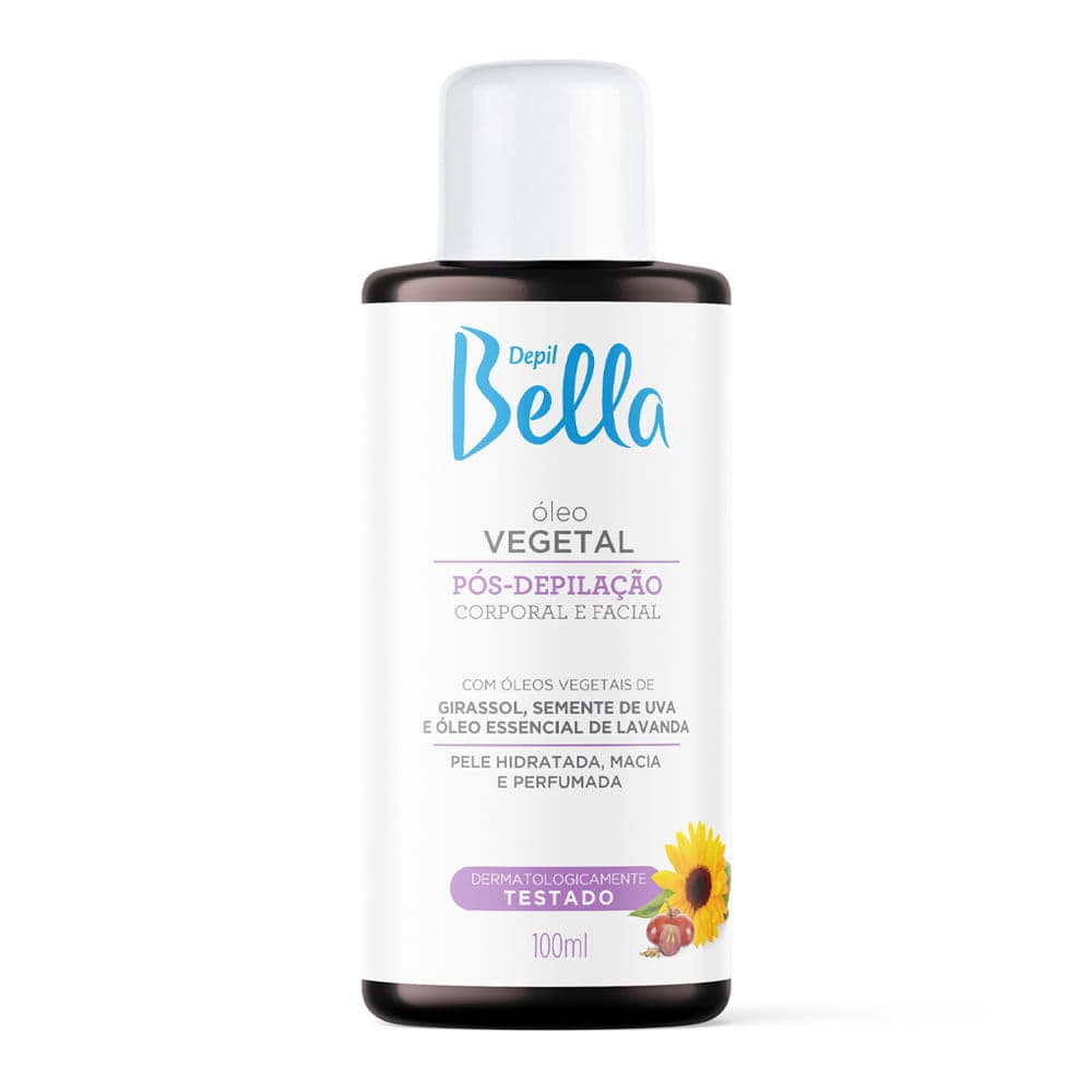 Óleo Vegetal Pós-Depilação Depil Bella 100ml