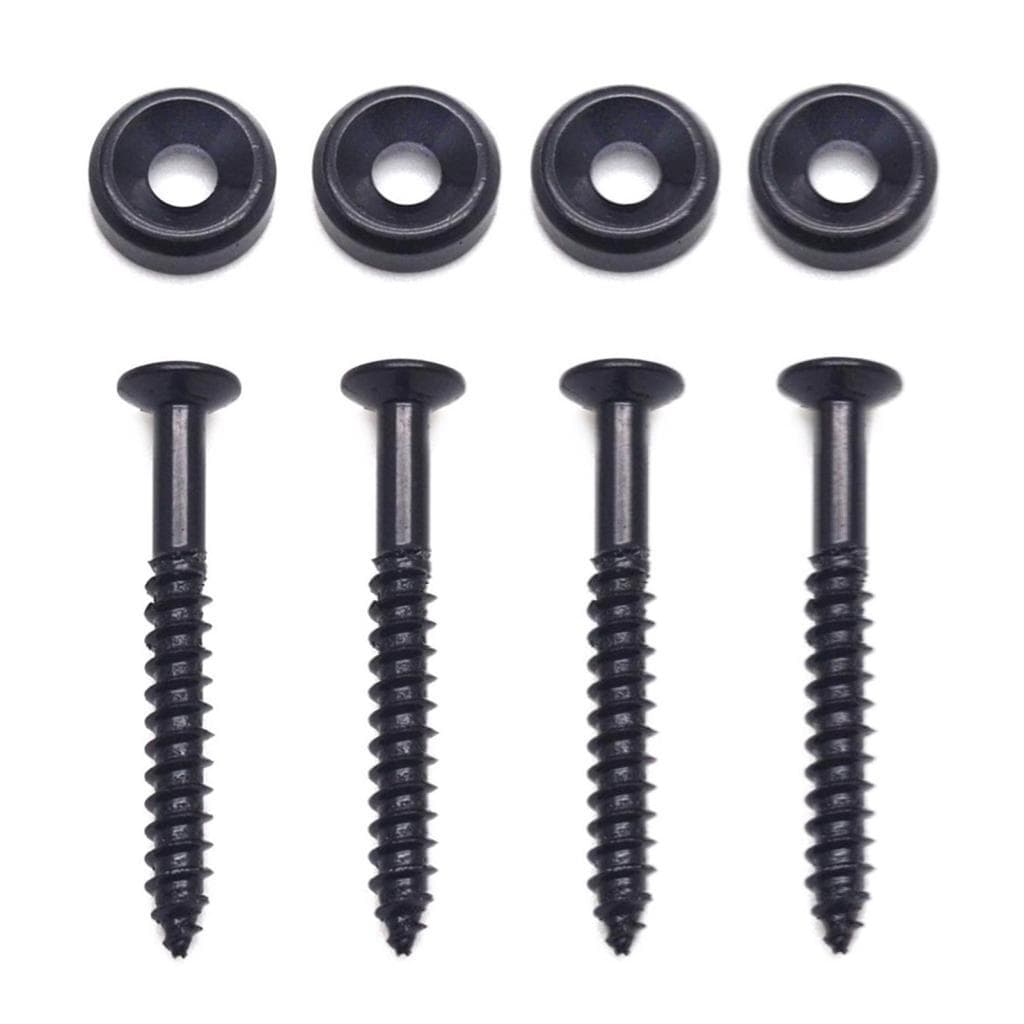 Pinkdayone-BR fangzi Conjunto de buchas articuladas para pescoço de guitarra, 4 peças, parafusos de montagem, virolas