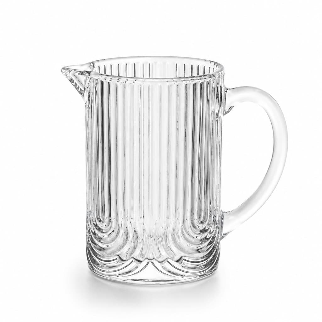 Jarra Leiteira de Vidro Laure Prática e Elegante 260ml