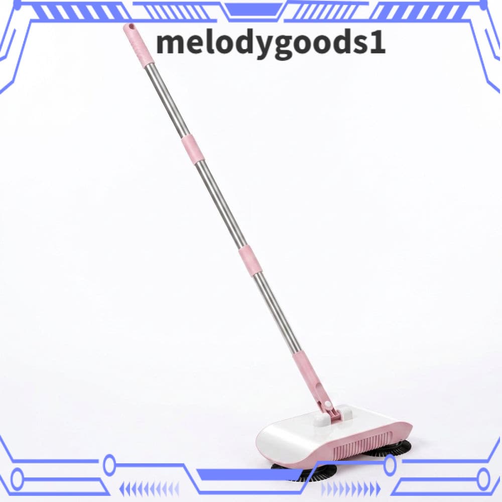 MELODYGOODS Limpeza 2 Em 1 | Vassoura Manual Não Elétrica De Alta Eficiência , Compatível Com Piso Duro