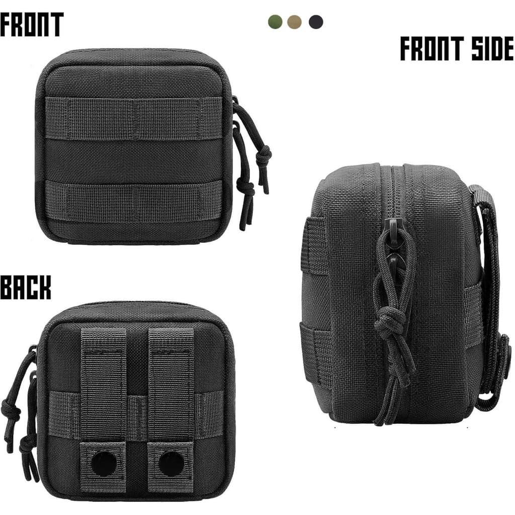 Bolsa Organizadora MOLLE Vazia , De Armazenamento Com Compartimentos Internos Para Viagens Ao Ar Livre , Caminhadas , It