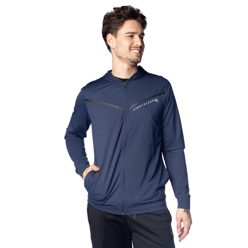 Corta Vento Masculina Ninety Eight Telado Leve Marinho