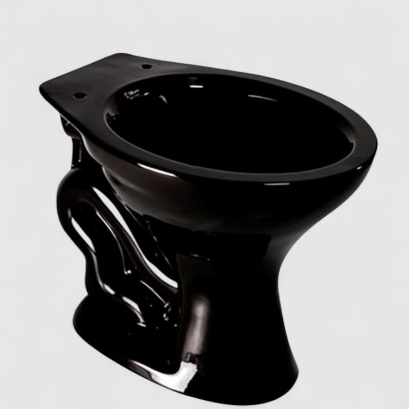Bacia convencional vaso sanitário Araxá preto