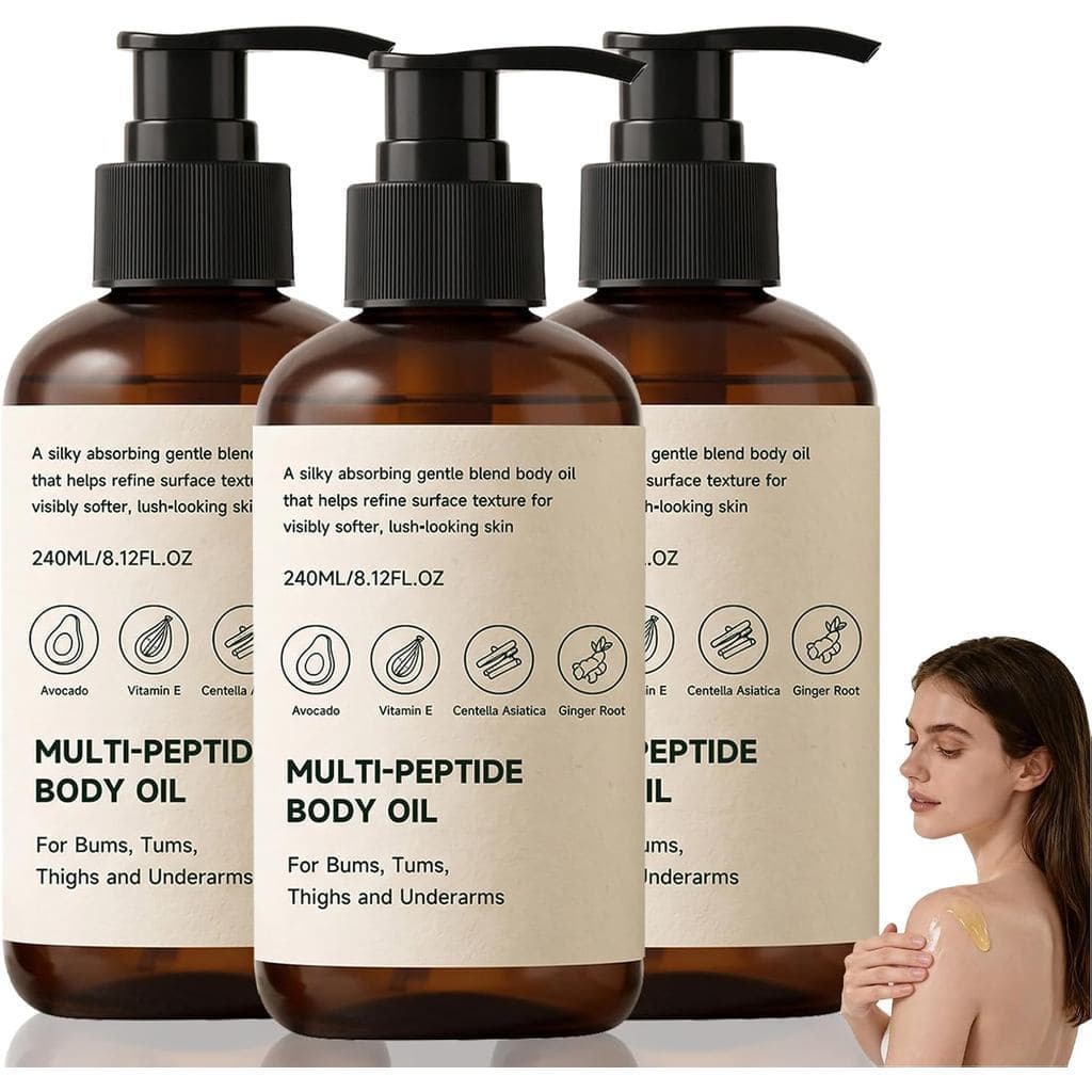 NordBody Peptide, NordBody Anti-Cellulite, conjunto de 3 peças |     O creme corporal com polipeptídeos reduz linhas fin