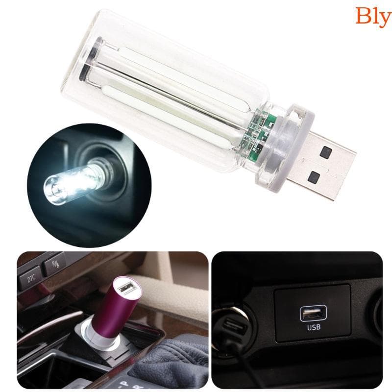 Bly USB Touch Night Light Lâmpadas Atmosfera Luz Lâmpada LED Para Quarto Carro