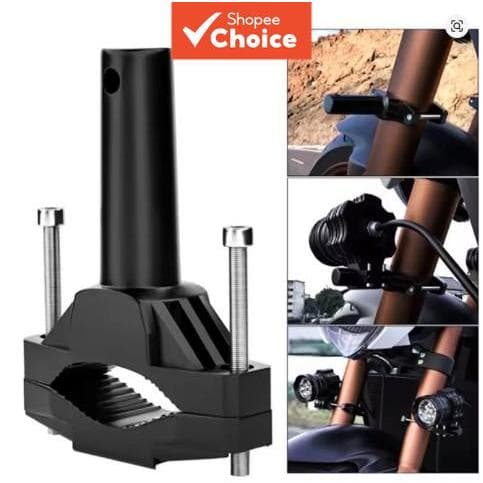 Suporte de Farol para Moto, Suportes para Farol de Garfo Dianteiro, Extensão de Montagem de Farol, Braçadeira de Tubo