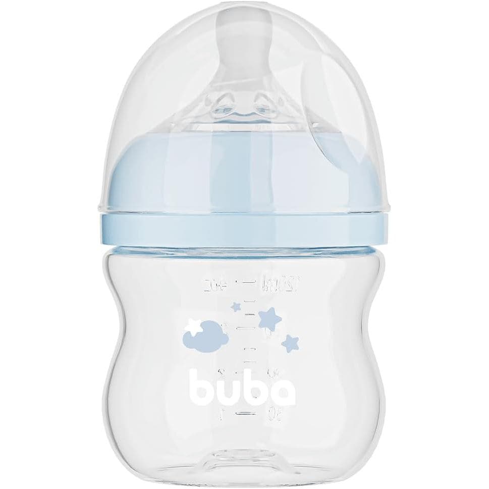 Mamadeira Easy Flow Nuvem Azul 120mL - Buba