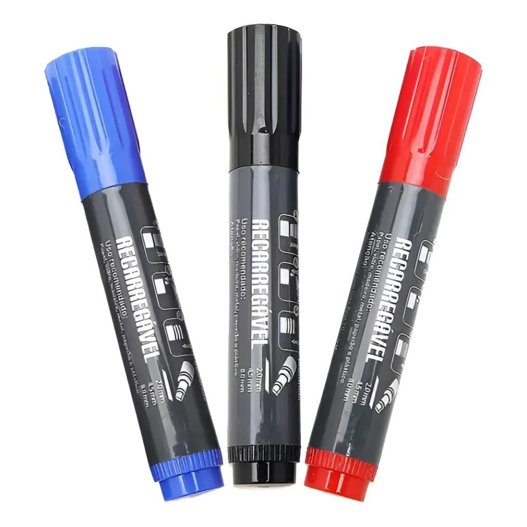 CANETÃO PILOT PINCEL ATÔMICO 1100-P MARCADOR RECARREGAVEL TINTA PERMANENTE