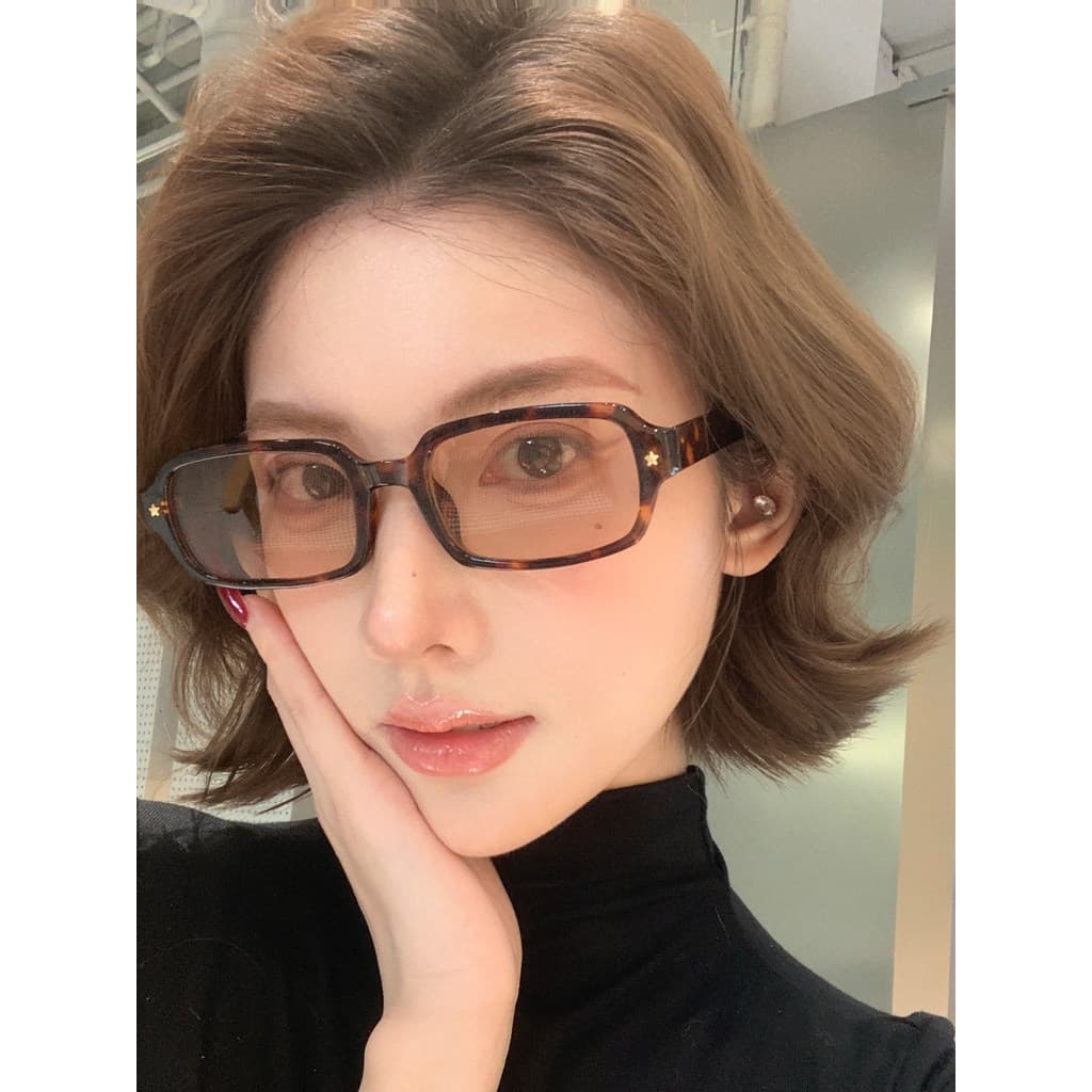 óculos de sol quadrado feminino oculos de sol óculos feminino de sol óculos de sol feminino com proteção uv Versão corea