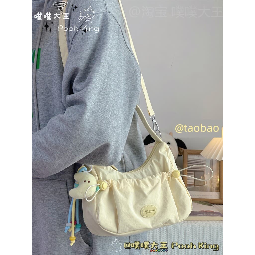 bolsas femininas de ombro Estilo japonês ins estilo macio menina bonito saco do mensageiro leve pequeno saco estudante C