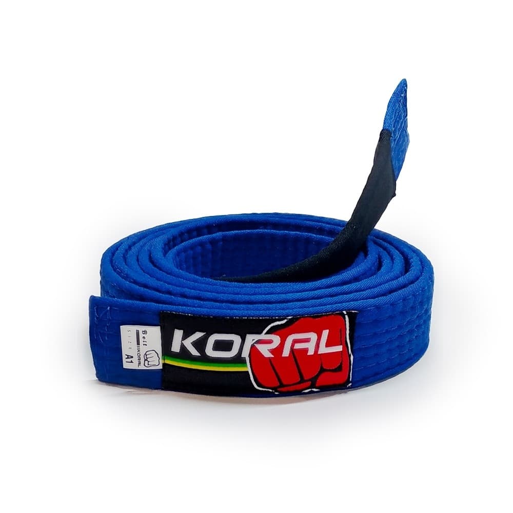 Faixa Jiu-Jitsu Azul Adulto Koral