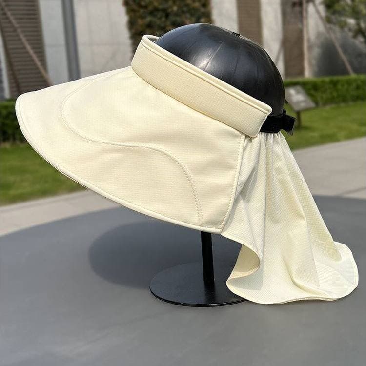 Capacete de segurança para canteiro de obras, protetor solar, masculino, feminino, verão, ar livre, Anti-ultravioleta, x
