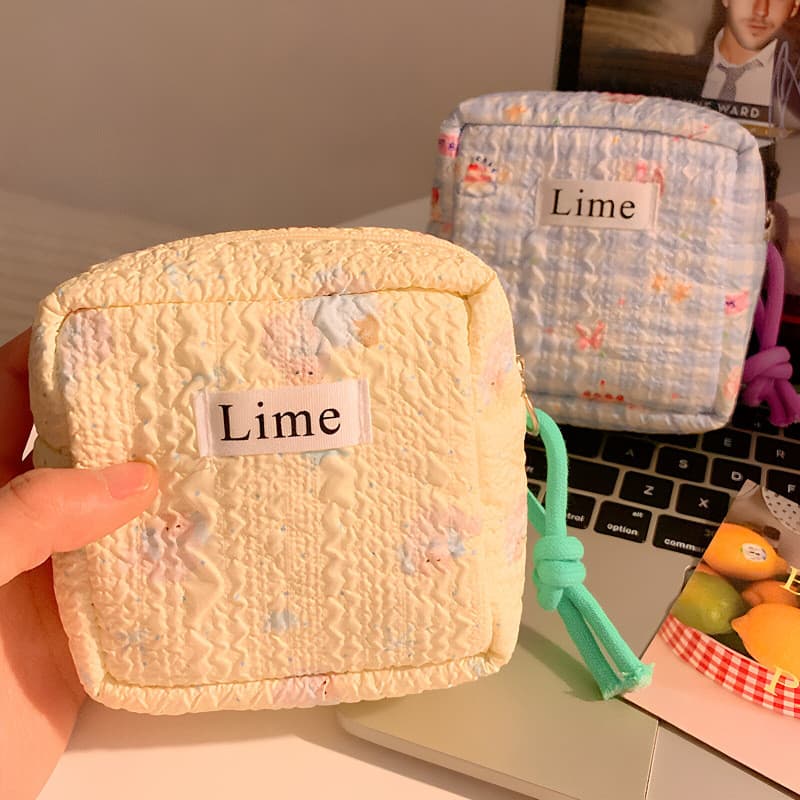 Bolsa para absorventes higiênicos, bolsa menstrual portátil, pequena bolsa menstrual de para estudantes,