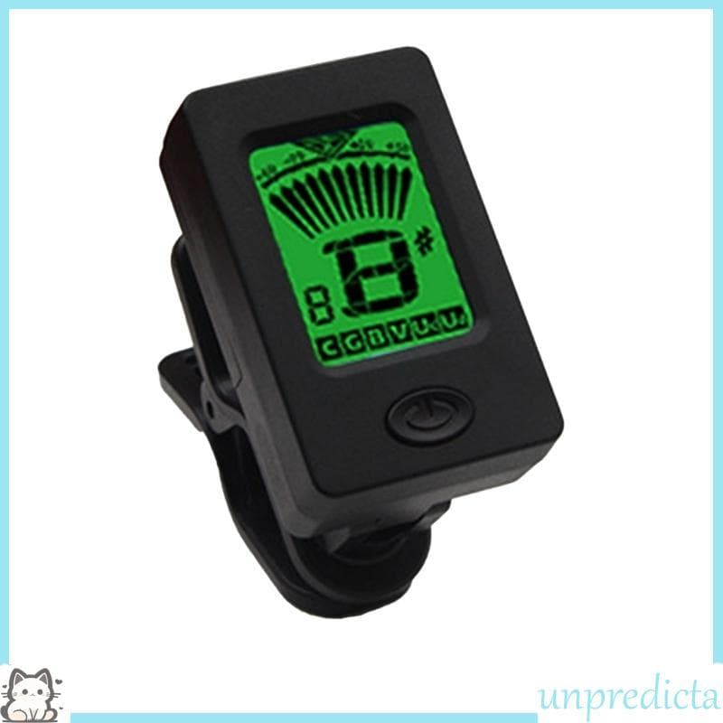 UNPR Afinador Elétrico Digital Guitarra Capo Metrônomo Instrumento Musical Rotativo