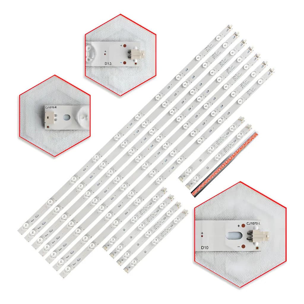 Kit 14 Barras Compatível Com Lbm470p1001 47pfg6519 47pfg7109 MSL PARTS