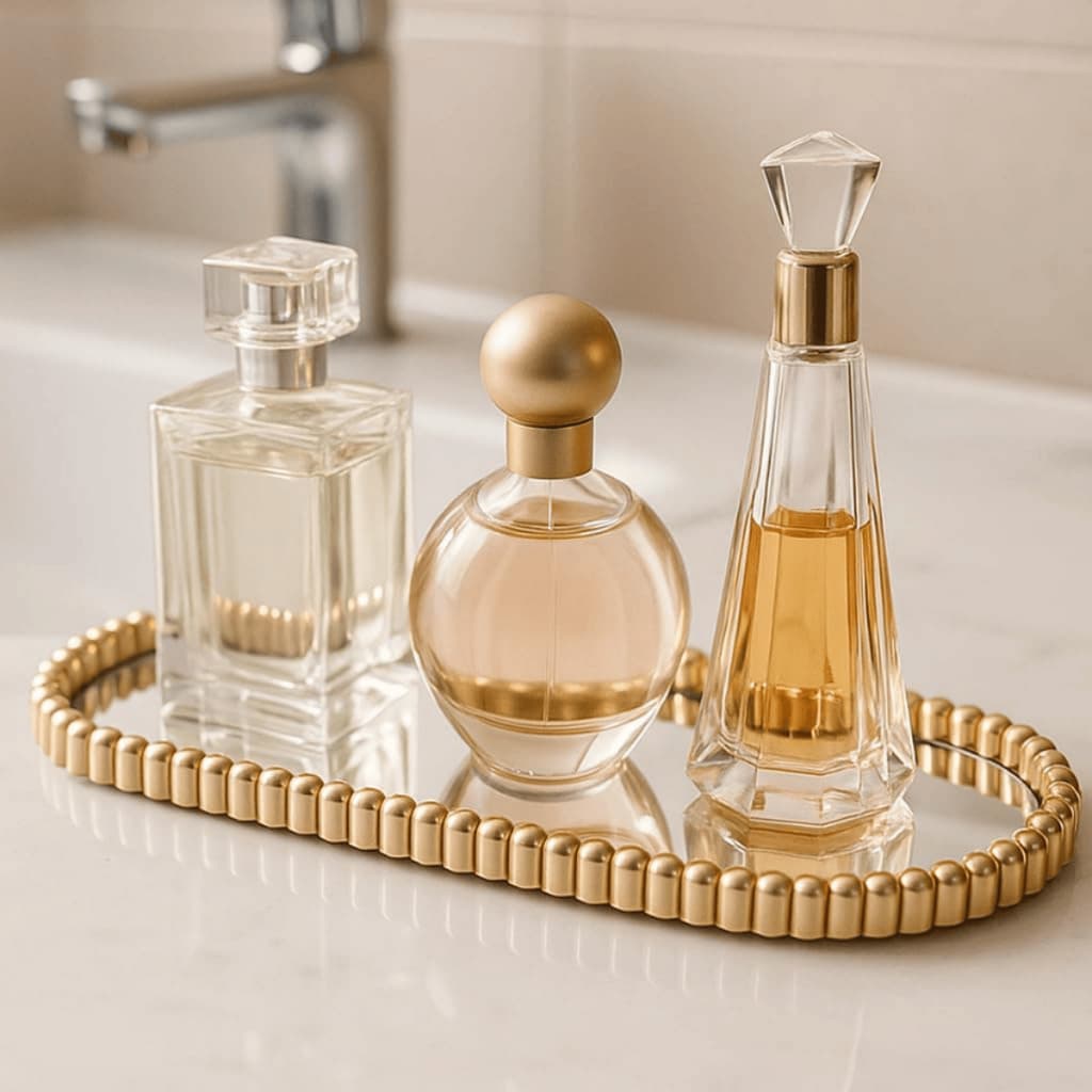 Bandeja Espelhada Decorativa Multiuso - Decoração, Organização