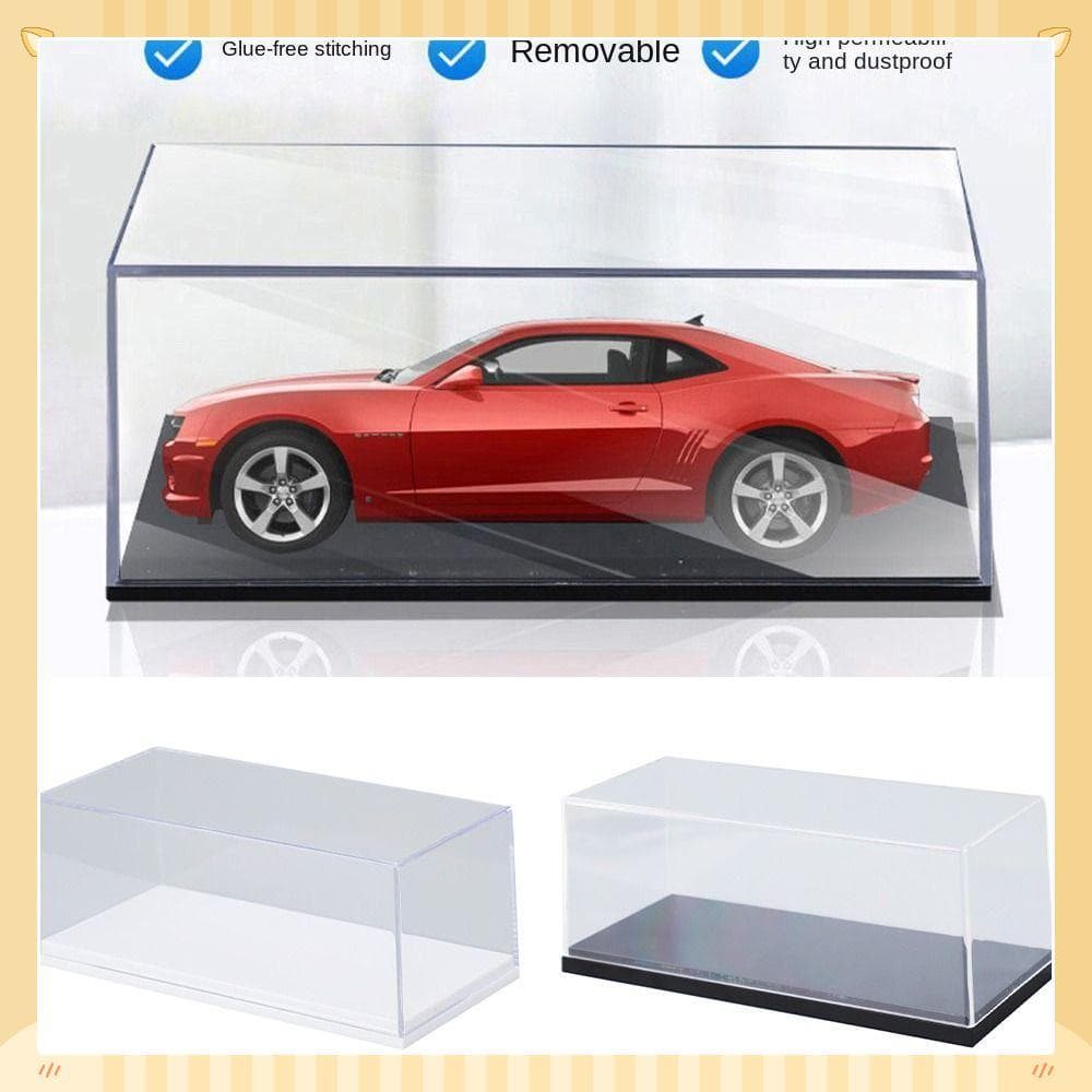 Caixa De Armazenamento  , Exibição Acrílica De Carro Modelo Fundido 1/64 , Display De Brinquedo DIY Transpa