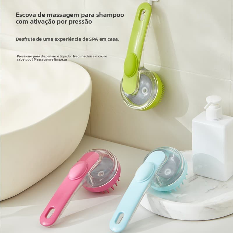Escova De Limpeza Para Animais De EstimaçãO, Cabo Estendido, Escova De Shampoo, Escova De Limpeza, Pente De Massagem, Es