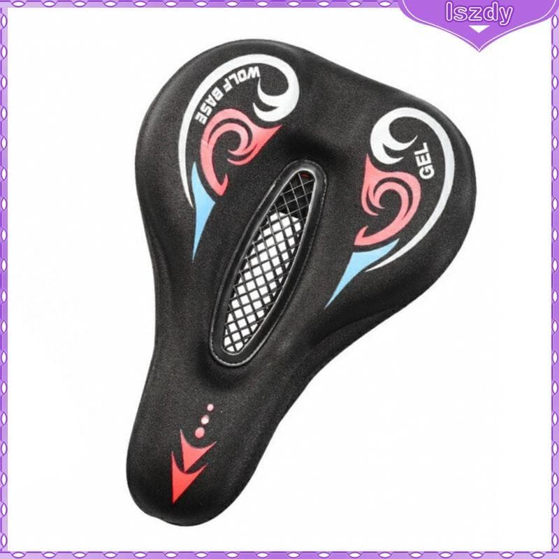 [Lszdy] Capa De Assento De Bicicleta De Espuma De Silicone Selim De Ciclo Flexível Com Abertura De Ventilação Almofada M