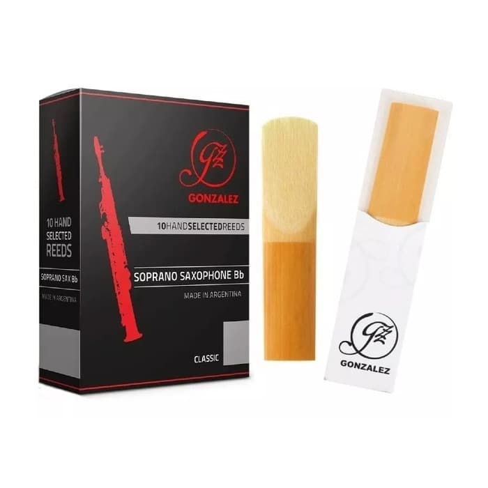 Palheta para sax soprano Gonzalez Classic 3