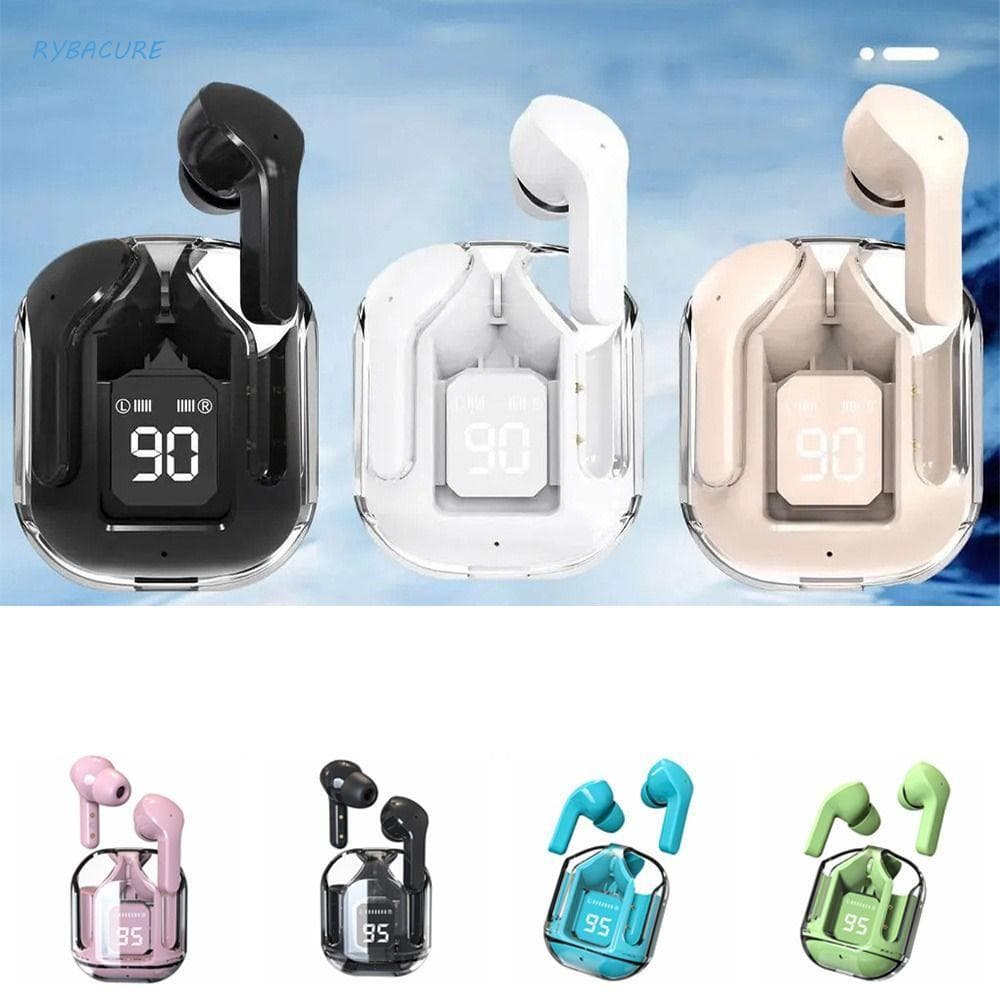 Fones De Ouvido Intra-Auriculares , Bluetooth V5.3 Com Estojo De Carregamento Sem Fio , Fone Controle De Toque