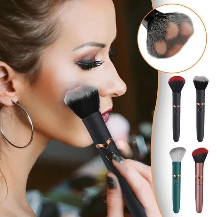 Pincel De Maquiagem Elétrico , Base , Massagem De 10 Velocidades Para Ferramentas De Beleza Facial