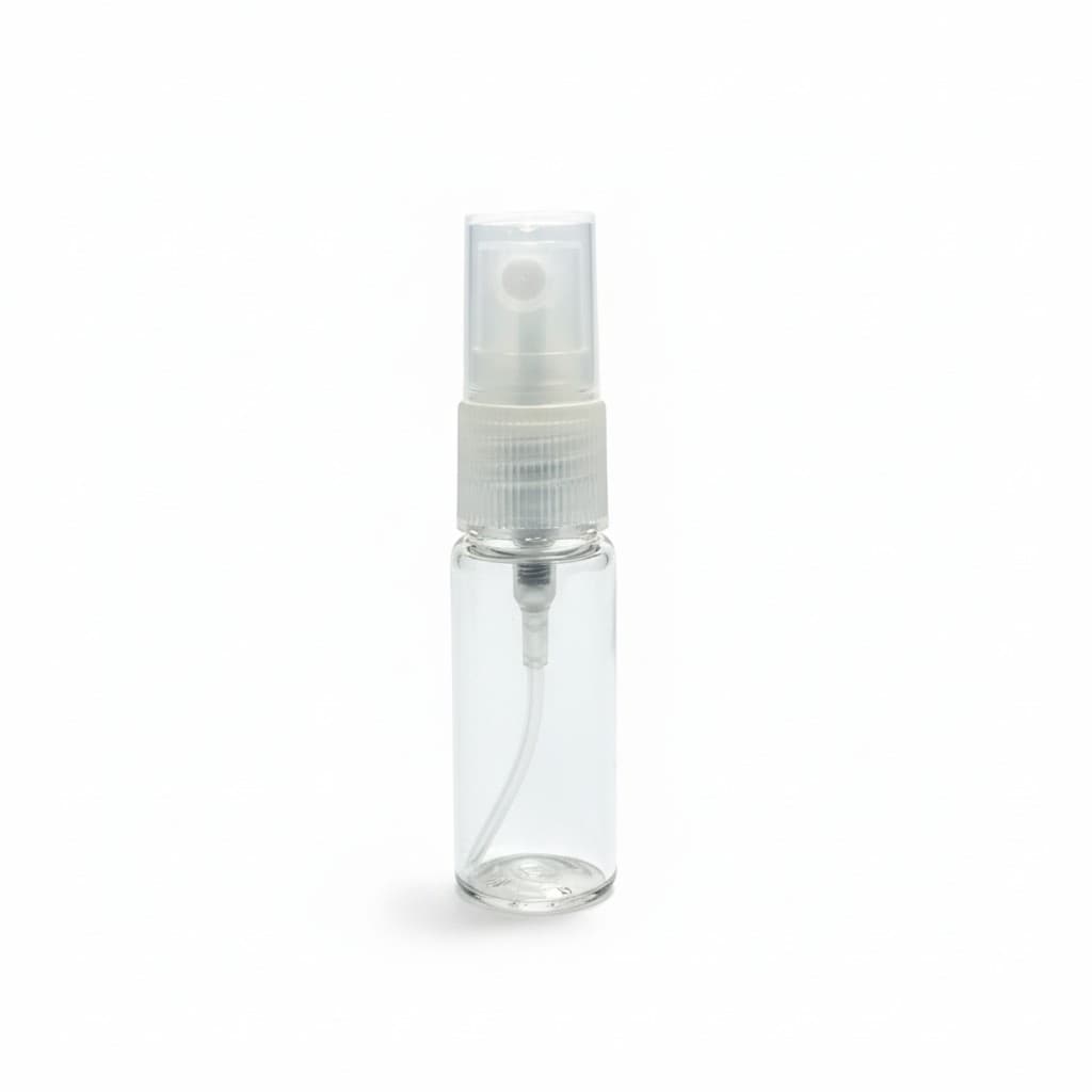 Frasco De Vidro 5ml Com Válvula Spray Transparente - 50un