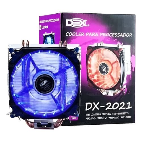 Cooler Gamer Dx-2021 Amd Intel 2011/1551/2066 Xeon Ryzen Am4