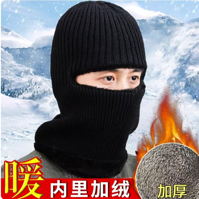 Chapéu masculino inverno juventude quente engrossado malha chapéu de lã versão coreana na moda forro de lã outono invern