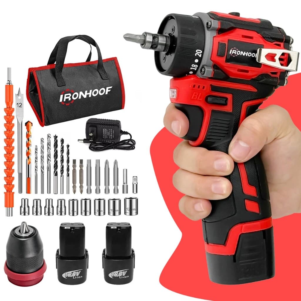 Furadeira  Parafusadeira Brushless SemFio 2 Bateria