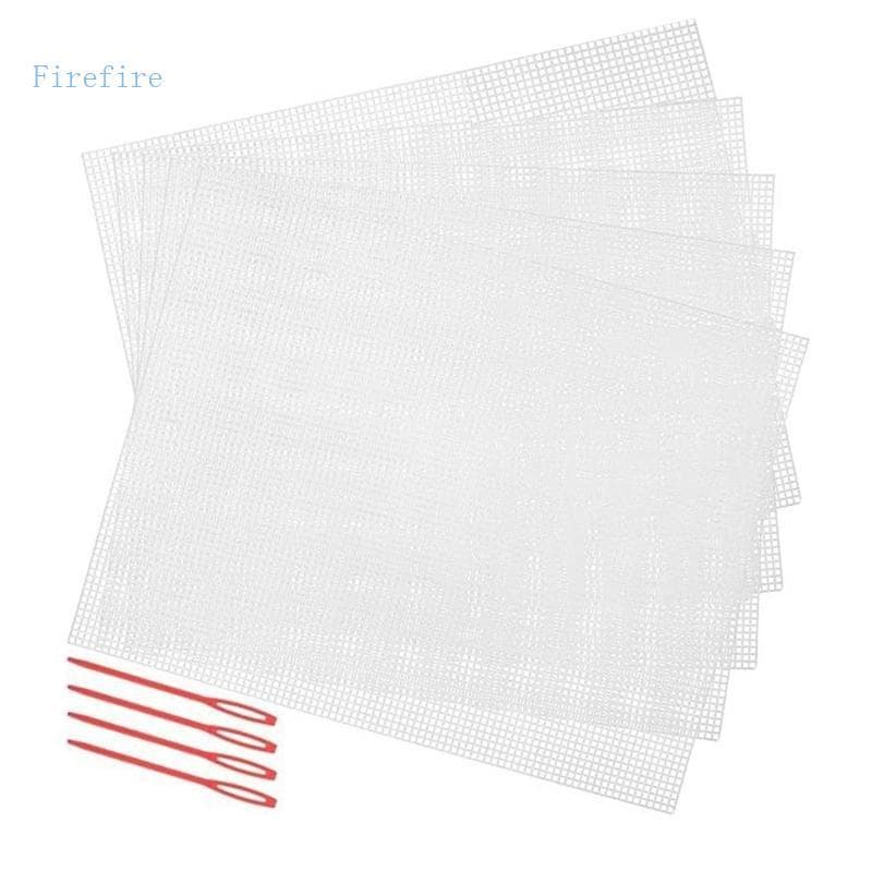 Firefire 5 Peças Folhas Lona Malha, Olho, Ferramenta Bordado Para Artesanato Fios, Crochê