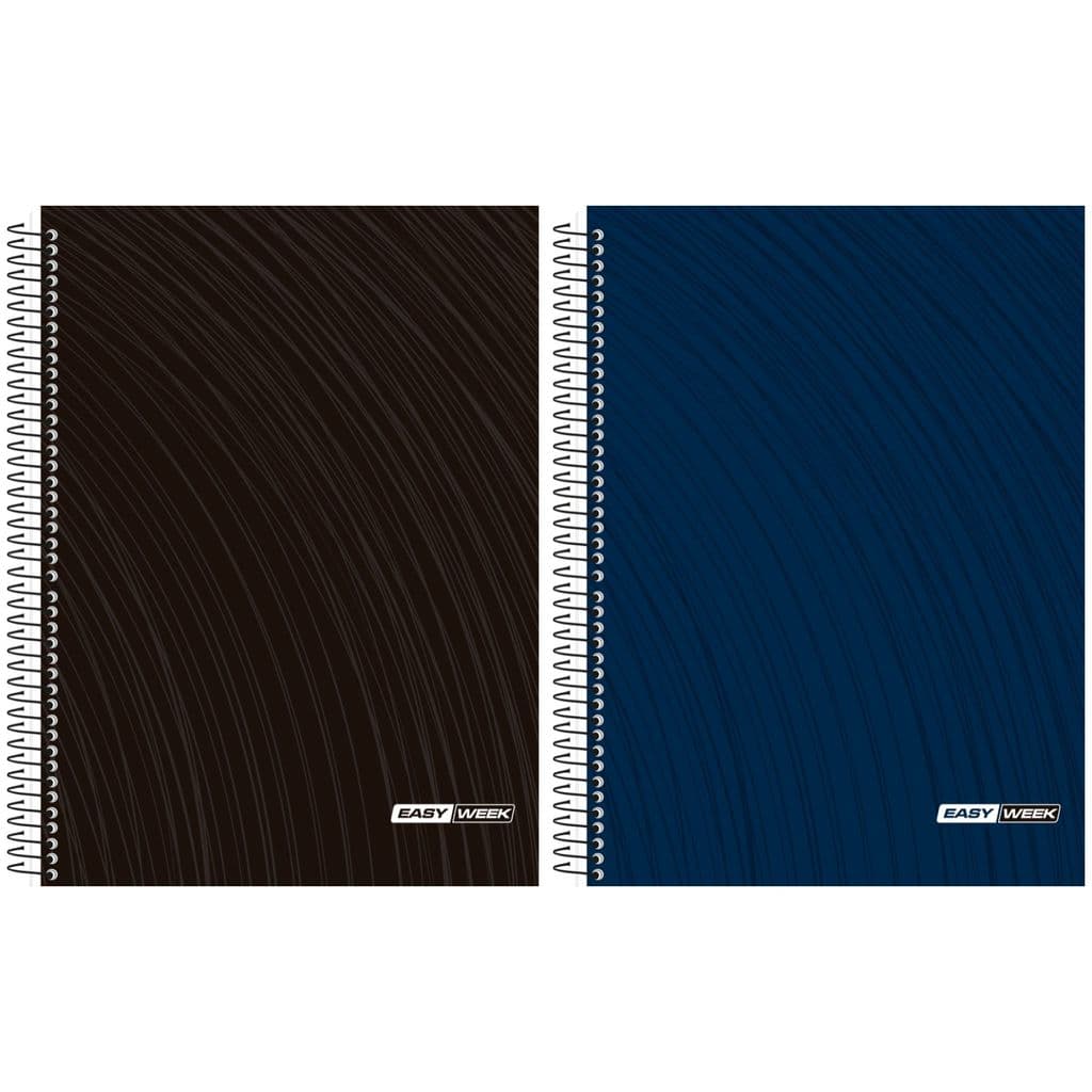 Agenda Planner Semanal Easy Week 2027 Capa Dura Espiral Animativa
