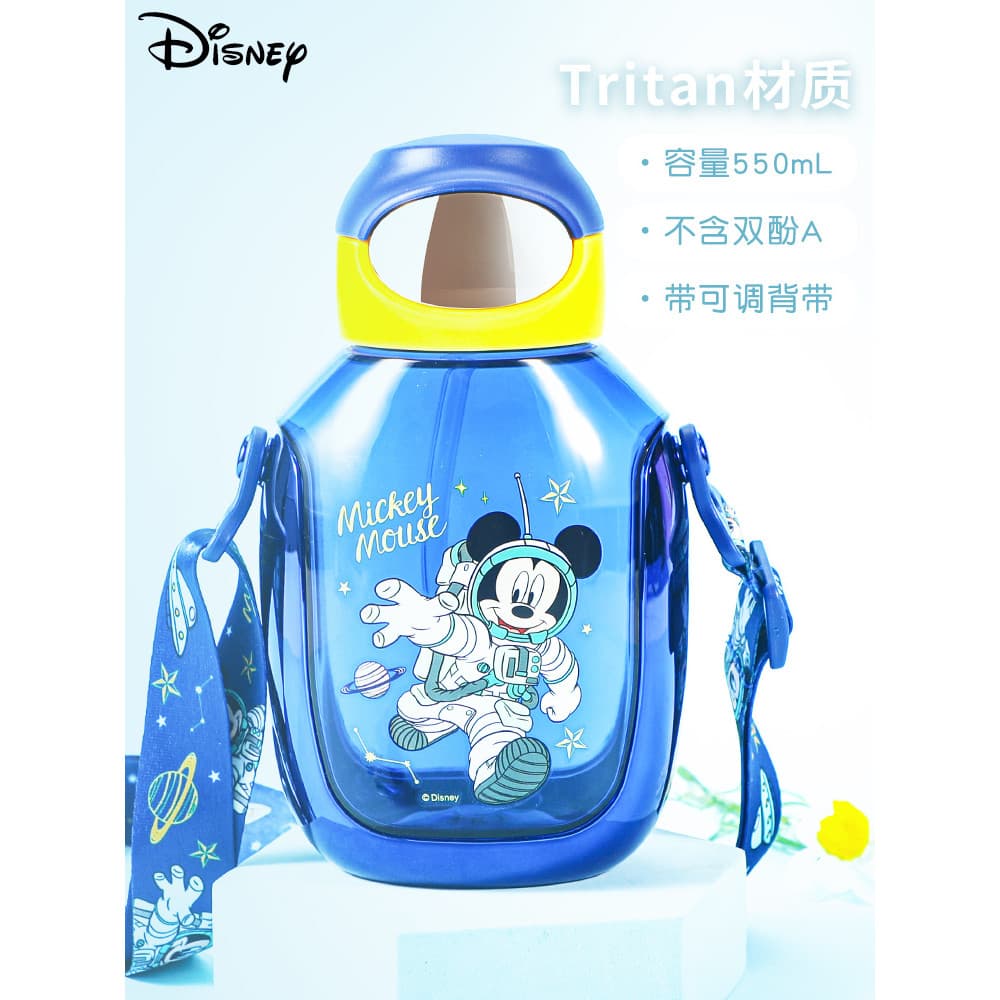 Disney disney crianças copo de palha verão dos desenhos animados jardim de infância menino copo de água bebê beber copo