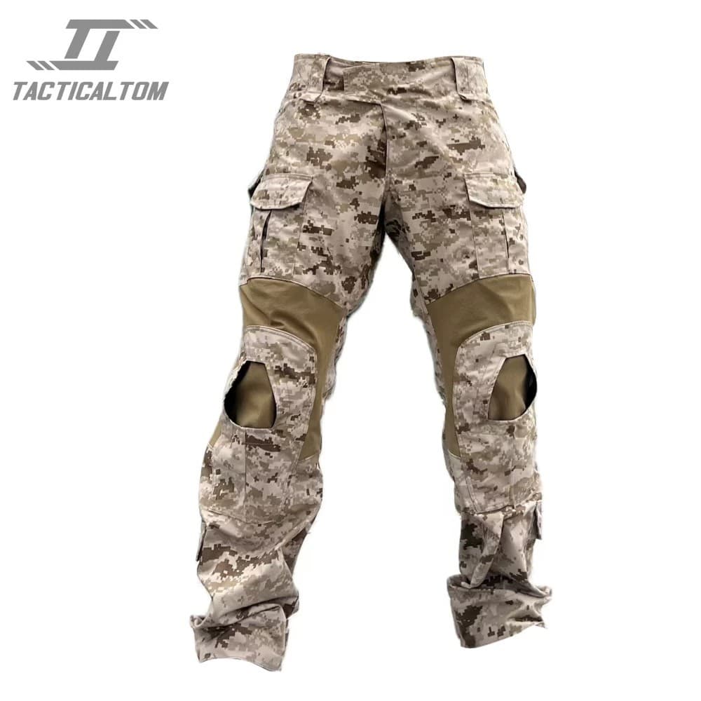 AOR1 Desert Digital Camouflage SEALs GEN2 Calças G2 NC CP Calças de Combate Calças Sapo Táticas