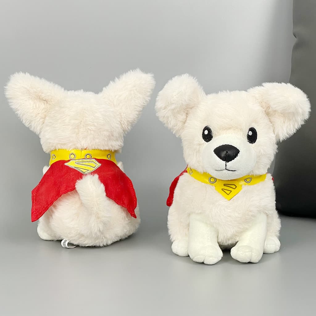 Novo Superman Vida Real Série Filhote De Cachorro Boneca De Pelúcia