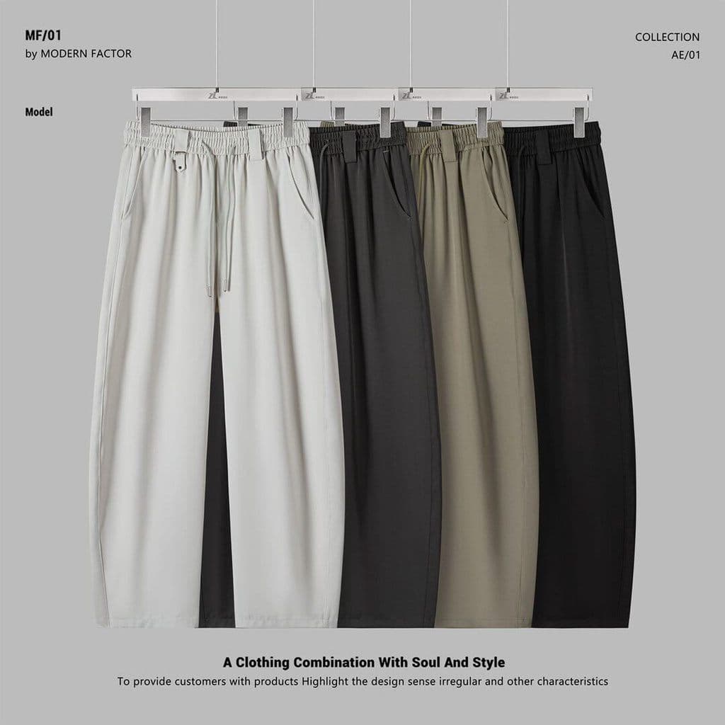 24K masculino verão estilo fino Drape calças casuais respirável gelo seda legal calças retas calças All-Match