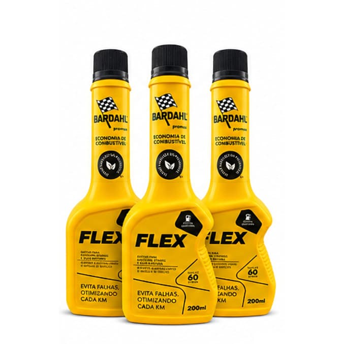 ADITIVO BARDAHL FLEX 200ML - 3 UNIDADES