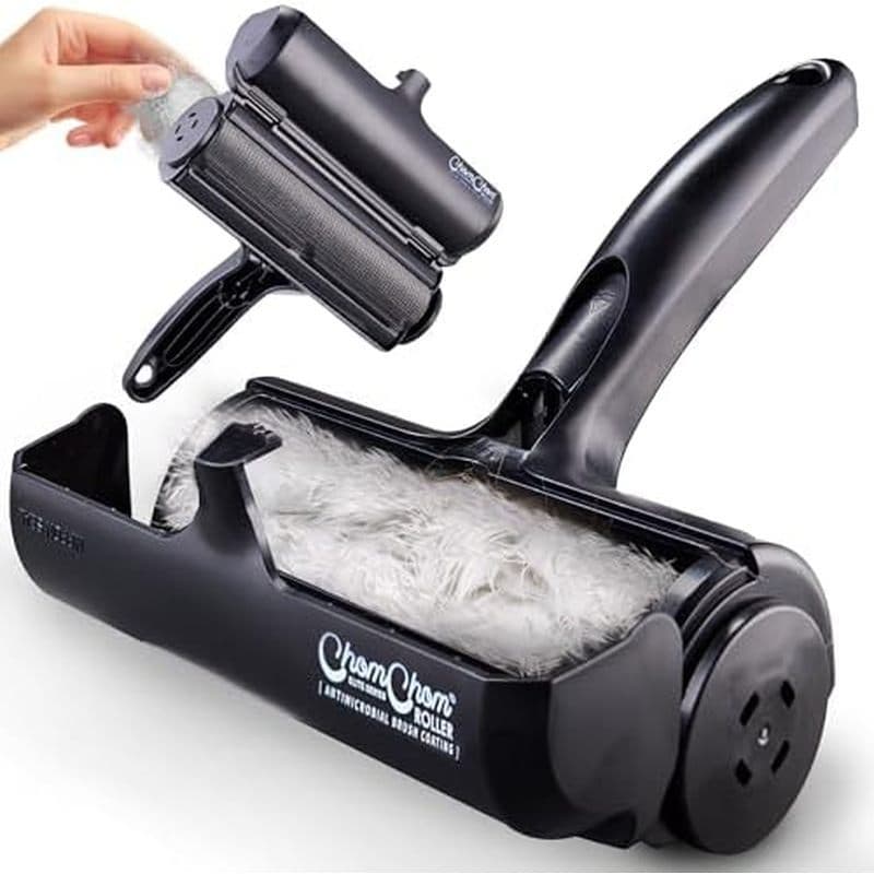ChomChom Roller Removedor De Pêlos De Animais De Estimação – Rolo De Fiapos Reutilizável Ferramenta De Remoção Para Roup