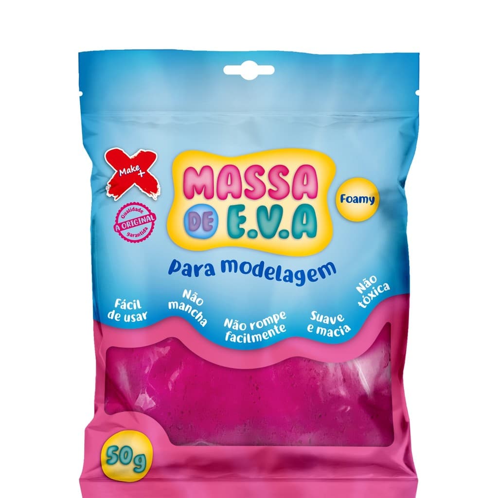 Massa De Eva Pink 50G