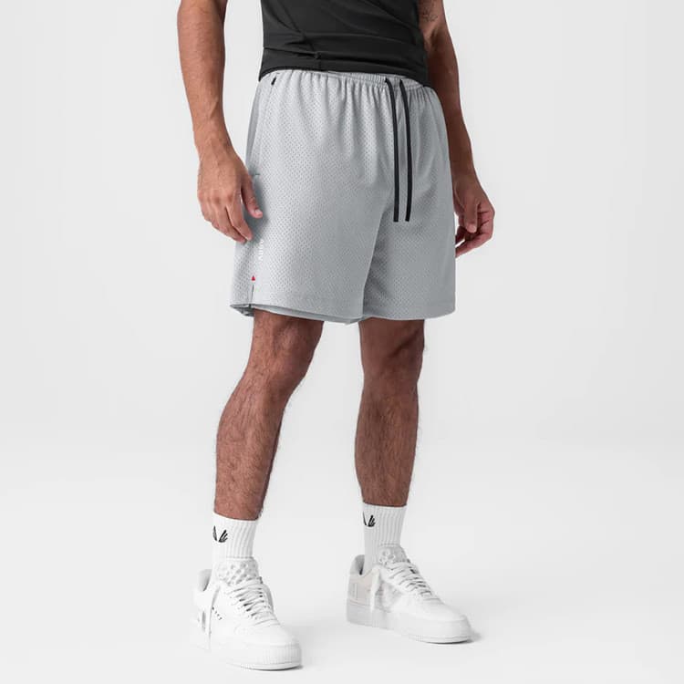 ASRV Summer Goods Shorts esportivos masculinos de malha americana de secagem rápida Shorts de Fitness positivo negativo