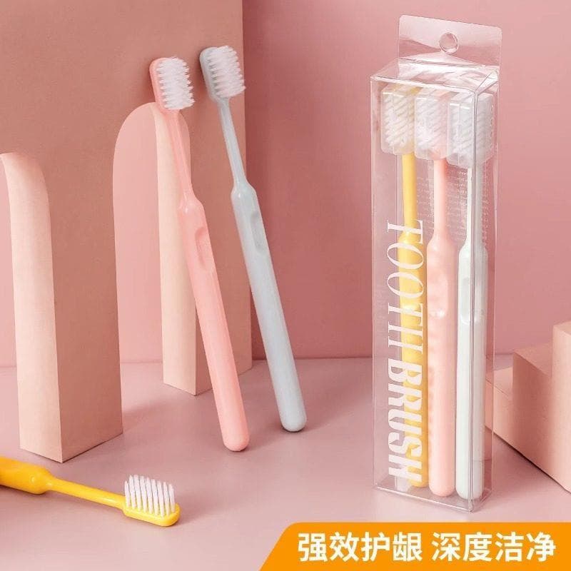 Escova de dentes classificação nome doce cor cabelo macio adulto doméstico pacote família cabeça pequena super fino supe