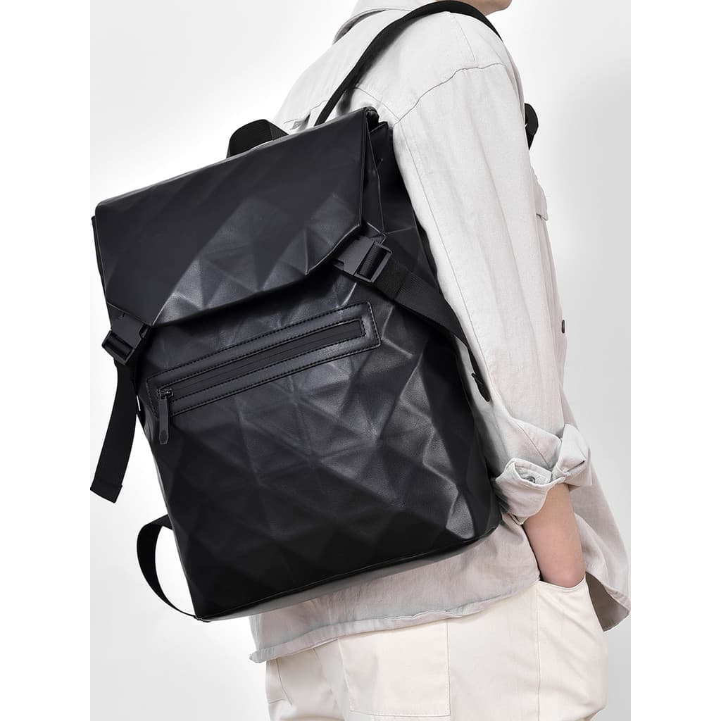 Homens losango mochila Commuter moda 52cm saco de computador viagem viagem de negócios estudante universitário saco de e