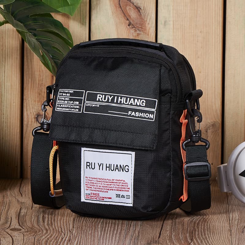 Bolsa mensageiro masculina de um ombro, leve, à prova d'água, tecido Oxford, moda, versão coreana, bolsa esportiva, moch