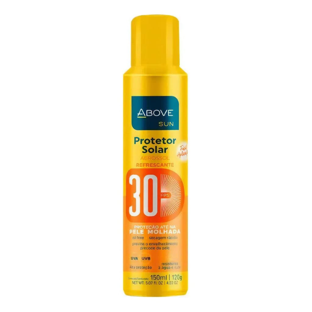 Protetor Solar Spray 30 Fps Secagem Proteção Ultra Violeta