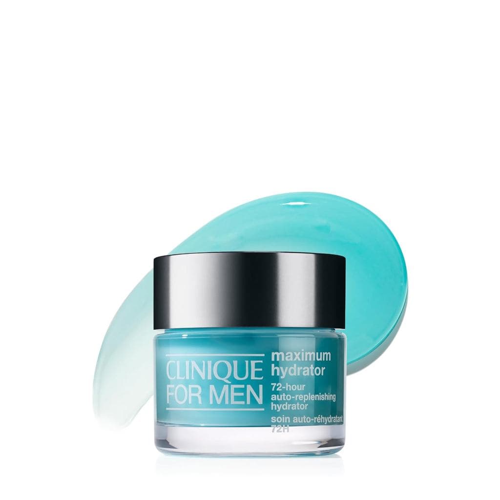 Clinique For Men Maximum Hydrator Hidratante Facial Hidratante Sem Óleo com Ácido Hialurônico + Aloe Vera, 1,7 Onças BXP