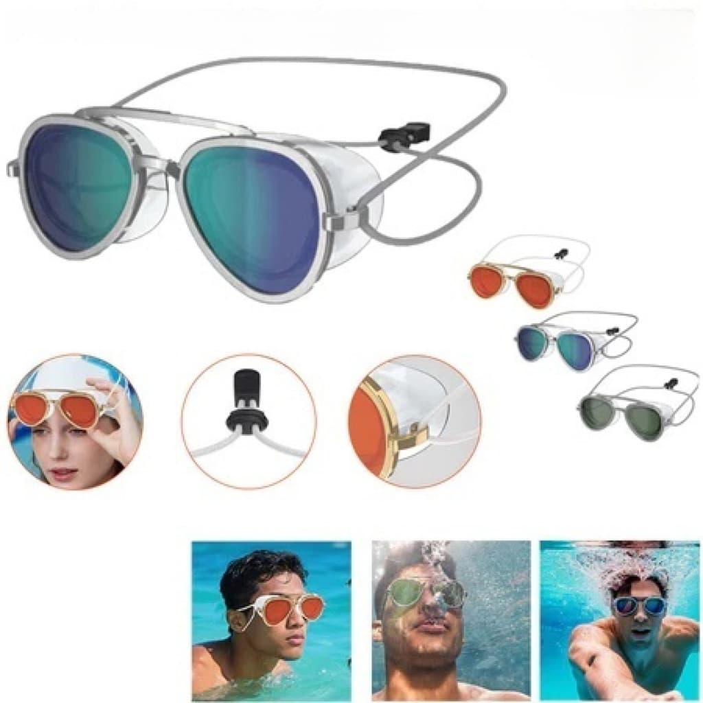 [Óculos Profissional] Full View Anti Fog Swim Goggles Óculos De Natação/Antiembaçante/Visão Ampla/Unissex