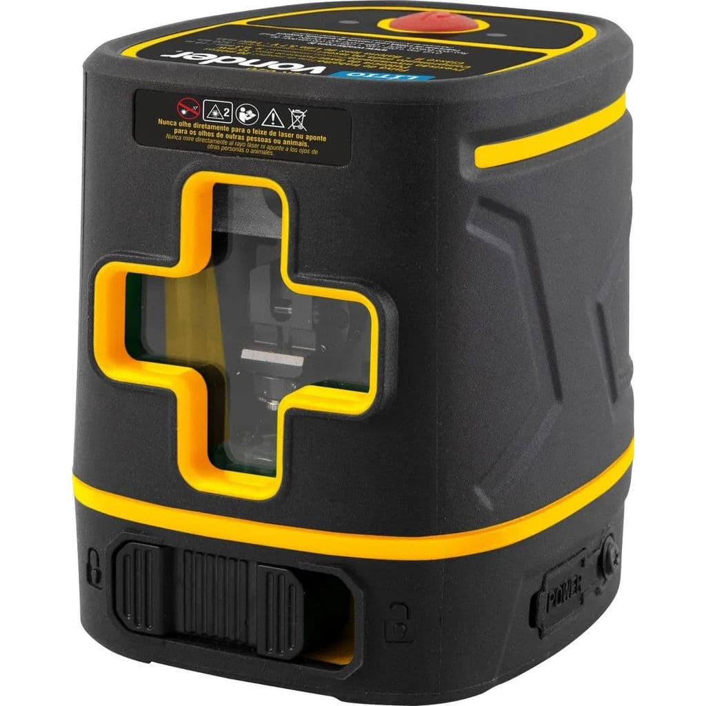 Nível A Laser Verde Recarregável 20m Nlr 020 Vonder Cor Amarelo e Preto